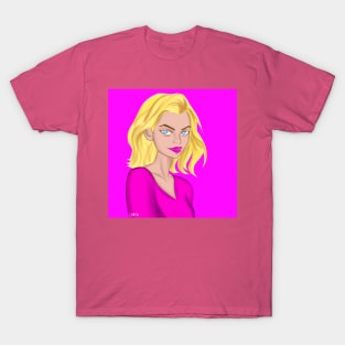 barbara the blonde empowered woman doll ecopop T-Shirt